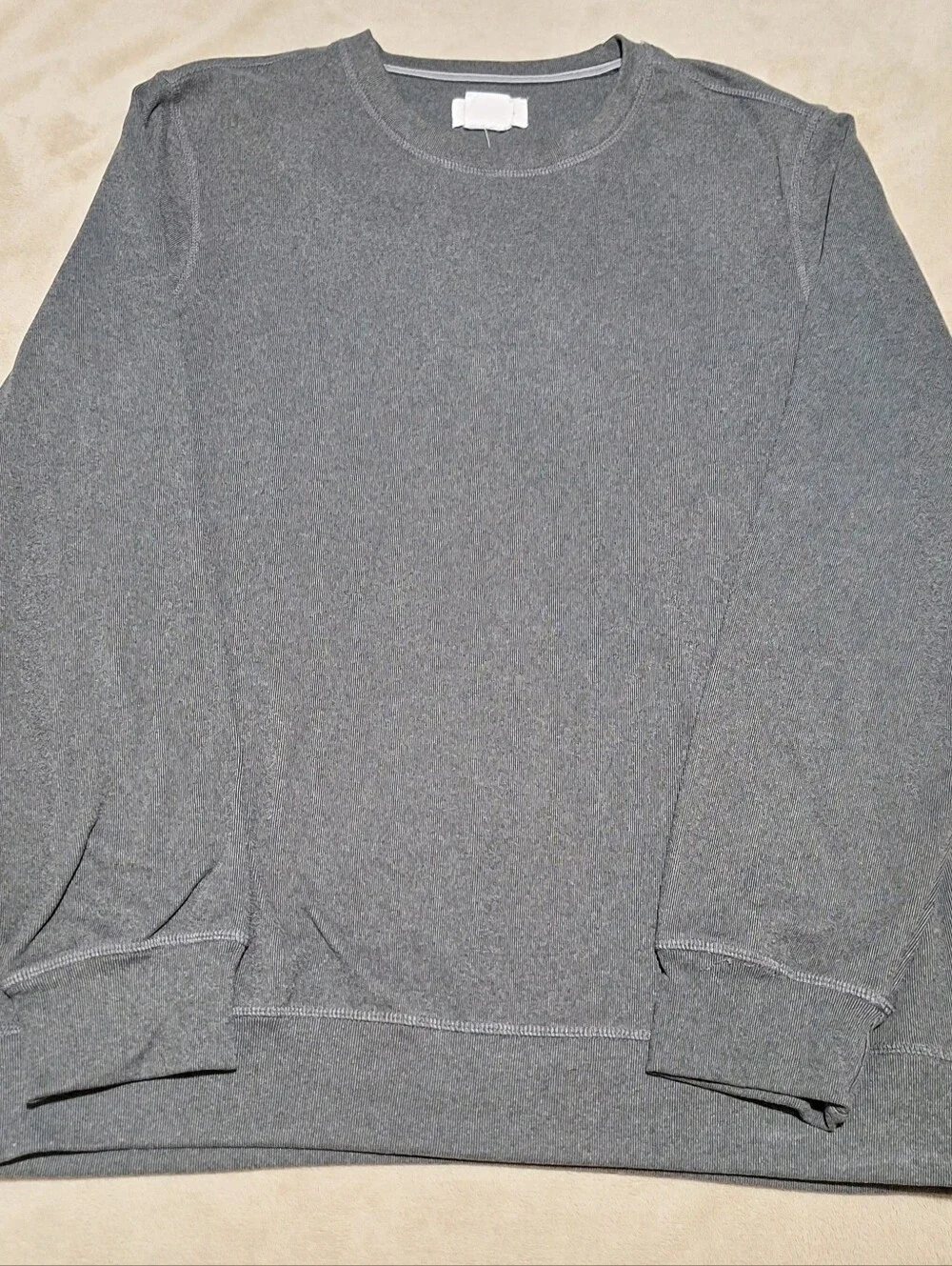 Boston Traders Men's Charcoal Gray Crewneck Sweater